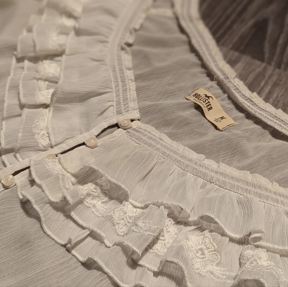 AMERICAN EAGLE | sheer blouse - Picture 3 of 6